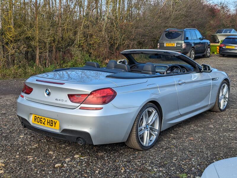 BMW 6 SERIES 3.0 640d M Sport Convertible 2012