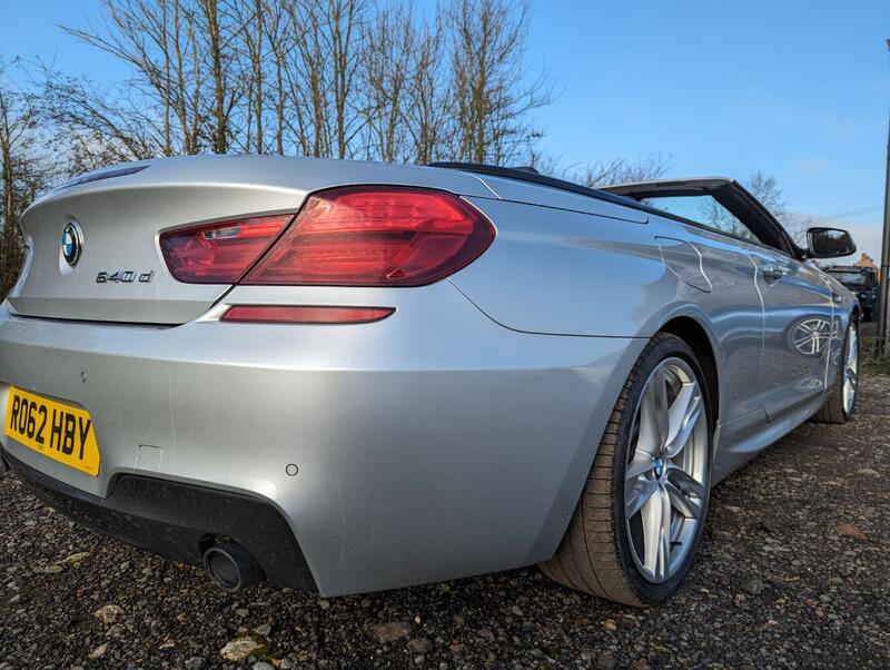 BMW 6 SERIES 3.0 640d M Sport Convertible 2012