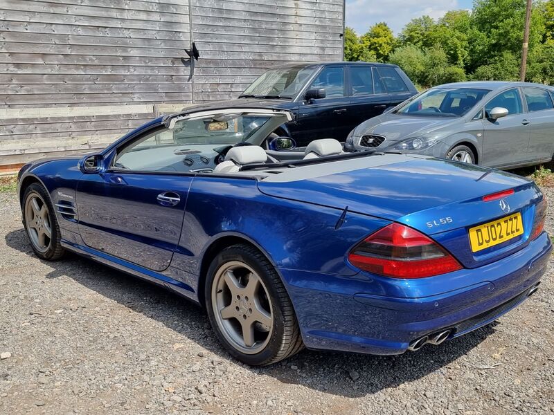 MERCEDES-BENZ SL SL 55 AMG KOMPRESSOR 2002