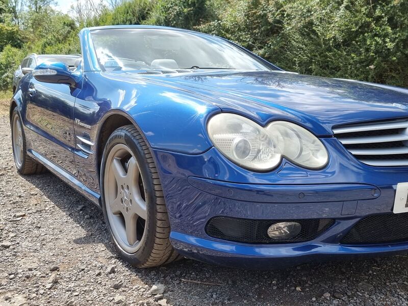 MERCEDES-BENZ SL SL 55 AMG KOMPRESSOR 2002