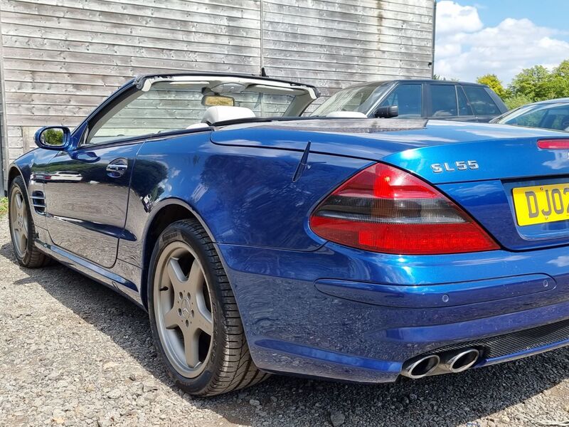 MERCEDES-BENZ SL SL 55 AMG KOMPRESSOR 2002